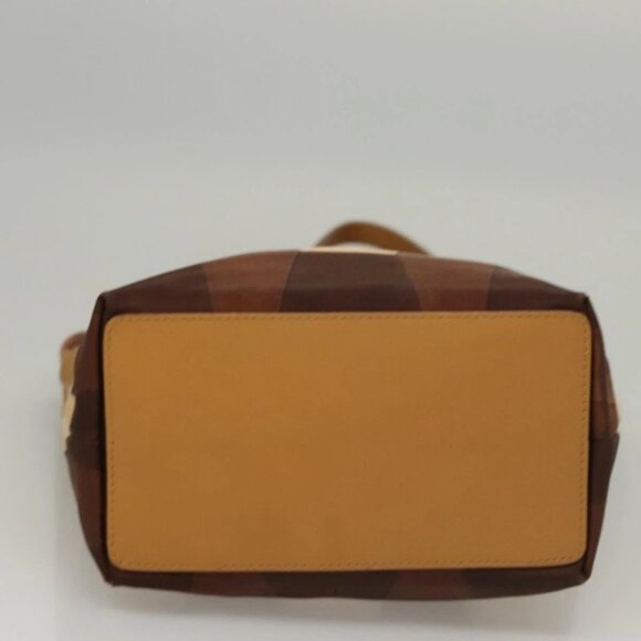 GUCCI Hand Bag Nylon Brown 002 9099 Auth ti2976 - Picture 6 of 16